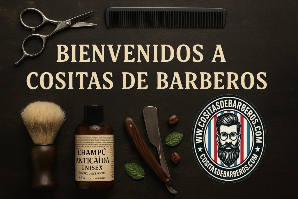 Imagen destacada del blog Cositas de Barberos con herramientas de barbería